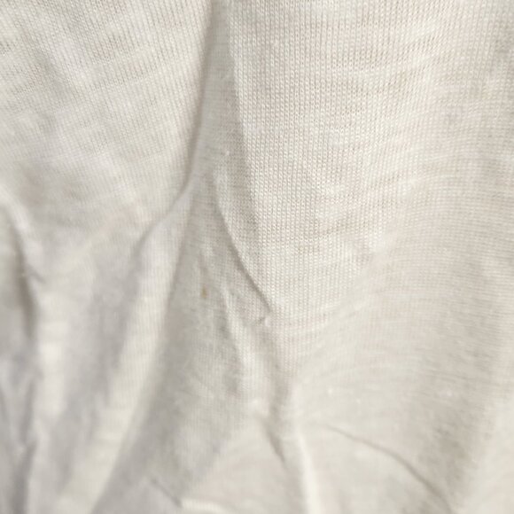 Sandro Women's Long Sleeve Lace Trim Tee - Cream - Picture 9 of 10